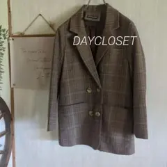 13 美品　DAYCLOSET　チェックテーラードジャケットのサムネイル