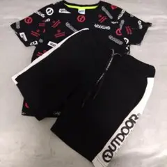 OUTDOOR　アウトドア　Tシャツ　ハーフパンツ　2点セット　140 150のサムネイル