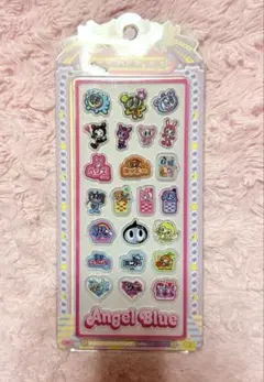 エンジェルブルー　シール　アクリル
