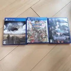 PS4 ゲームソフト 3作品セット