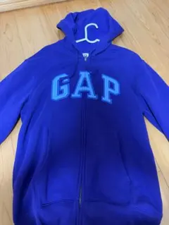 GAP ジップパーカー y2k パープルブルー美品　s