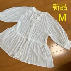 新品　ブラウス　Mのサムネイル