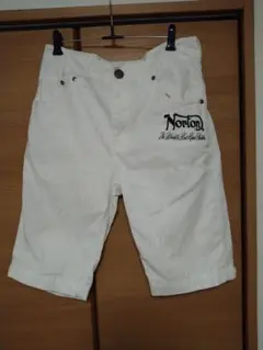 Nortonノートンショートハーフパンツほぼ未使用バイカーアメリカンハーレー刺繍のサムネイル