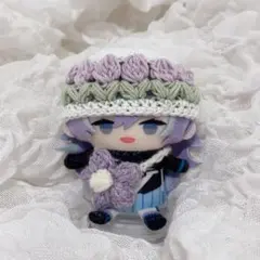 チューリップ帽子＆ポシェット にじぱぺっと 10cmぬい ぬい帽子のサムネイル