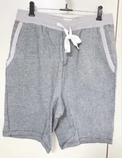 ジェラピケ　グレー スウェット ショートパンツ