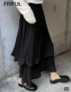 極美品 foufou 【THE DRESS #08】テンダータックスカート - メルカリ
