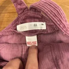 zaraキッズ オーバーオール