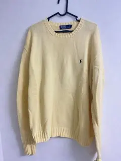 Polo by Ralph Lauren ニット イエロー