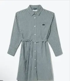 K*2様 新品タグ付き　LACOSTE ポロワンピース グレー 34 K*2様 新品タグ付き LACOSTE ポロワンピース グレー 34 - メルカリ