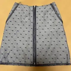 美品BURBERRY ホース柄ミニスカート 36