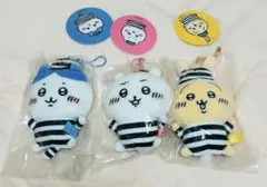ちいかわ　ぷちミニマスコット　囚人　3種　ちいかわ　ハチワレ　うさぎ