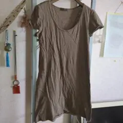 goa　ロンT　半袖 Tシャツ ブラウンのサムネイル