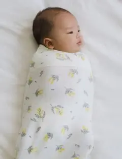 Konny コニーnewborn バンブースワドルポーチ　Mimozaミモザ3M