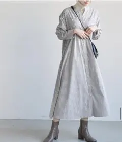 コカ ストライプ ワンピース