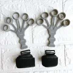 フィンガーパワー 2個セット グレー