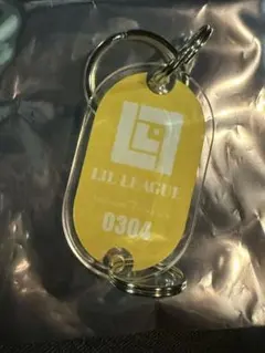 LIL LEAGUE 岡尾真虎　タワレコカフェ　ストロータグキーホルダー