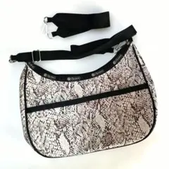 ヘビ柄ショルダーバッグ