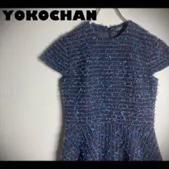 美品✨23年モデル】ヨーコチャン ノースリーブラッフルレイヤーパール