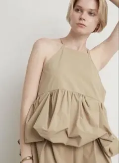 styling/ SS ウォッシャブル・UVカット　バルーンヘムトップスのサムネイル