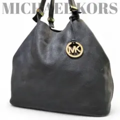 【良品】 MICHAEL KORS マイケルコース トートバック MKチャーム