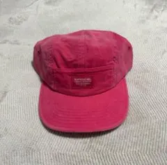 Supreme Corduroy Pocket Camp Capピンク