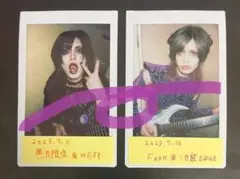 ライブポラロイド写真2枚セット