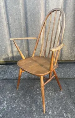 イギリス ビンテージ 家具 Ercol アームチェア 英国 4824e - メルカリ