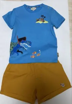 Paul Smith 90サイズ　恐竜プリント Tシャツとショートパンツセット