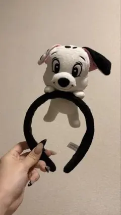 101匹わんちゃん ぬいぐるみカチューシャ