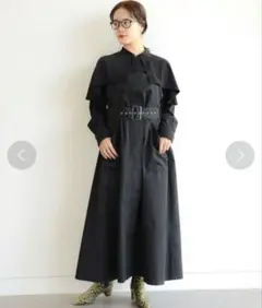 BEAMS RBS 定価2.2万円 ヨークレイヤーキリカエワンピース 0サイズ