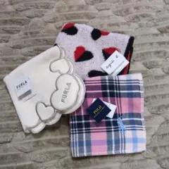 FURLA・agasi. a・POLO ハンカチセット