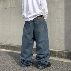 Karlkaniカールカナイ 極太　ゆるダボ　デニム　34のサムネイル