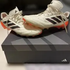 adidas Copa サッカーシューズ ホワイト/ブラック/オレンジ