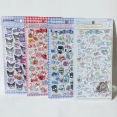【正規品】 ボンボンドロップシール　第二弾　サンリオ　4枚セット