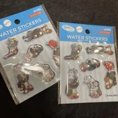 ピングー ウォーターシール　フレークシール　シール帳　ぷくぷく　タイル　ボンドロ