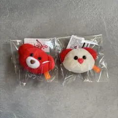 新品　mojojojo フェイスポーチ　くま　2点セット