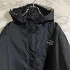 ノースフェイス　マウンテンパーカー　ハイベント　ワンポイント刺繍　Ｌ　ブラック