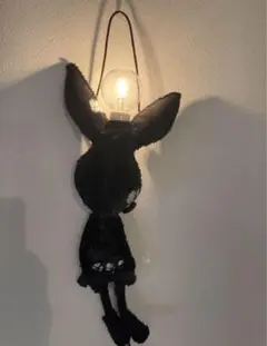 【希少】外川大作 togawa doll 壁掛け照明ベアー 人形 ぬいぐるみ作家 Togawa Doll Lamp Bear (Wall Hanging)Navy - BAY GARAGE - ベイ