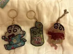 クレヨンしんちゃん　キラキラチャーム3点セット【おまとめ割引あり】