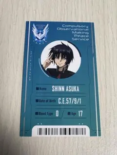 映画 ガンダム SEEDFREEDOM 入場者特典 カード （シン・アスカ）