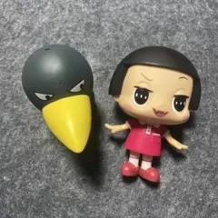 チコちゃんに叱られる！ ソフビマスコット チコちゃん　キョエちゃん　フィギュア