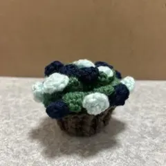 かぎ編み　ブーケ　コースター