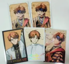 北見遊征　ランダムチェキ風カード5枚　3SKM 2nd Anniversary