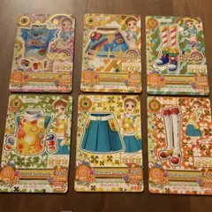 アイカツカード　レトロポップ　チアーズ　コーデセット