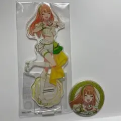 紫雲清夏　学マス　スイーツvar　アクリルスタンド　缶バッチ　セット