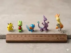 ポケモン ミニフィギュア色々 ピカチュウ 5体セット