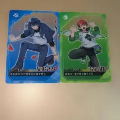 カラフルピーチチップス　じゃぱぱ　なおきり　クリアカード　2枚