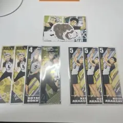 ハイキュー ロングステッカー 木兎光太郎 赤葦京治 Happyくじ K賞