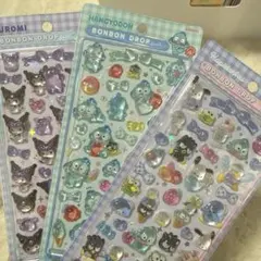 正規品サンリオ第2弾ボンボンドロップシールセット