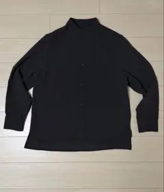 ブラックバンドカラーシャツ